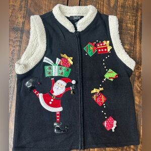 Festive Santa and Gifts Vest